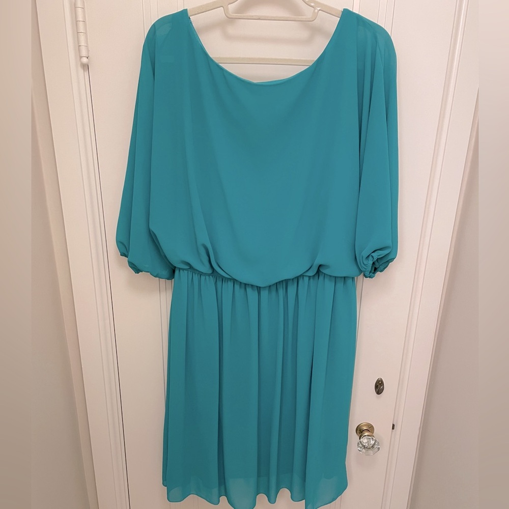 Teal Dress